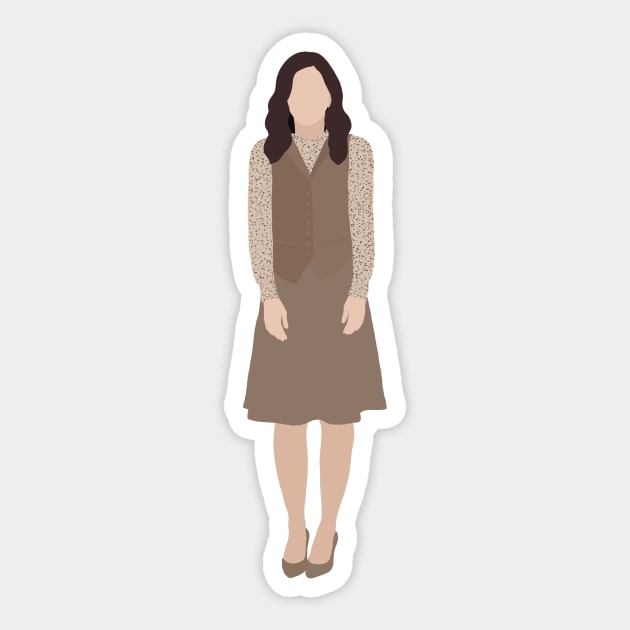 the good place neutral janet illustration Sticker by WorkingOnIt